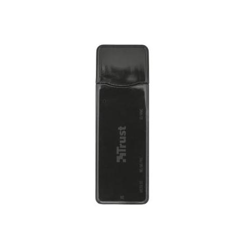 Считыватель флеш-карт Trust Nanga USB 2.0 BLACK