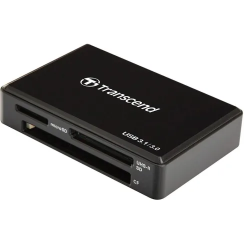 Считыватель флеш-карт Transcend USB 3.1 Black (TS-RDF8K2)