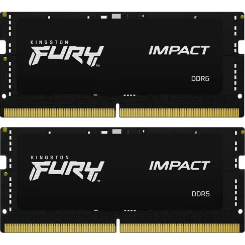 Модуль пам'яті для ноутбука SoDIMM DDR5 32GB (2x16GB) 4800 MHz Kingston Fury (ex.HyperX) (KF548S38IBK2-32)