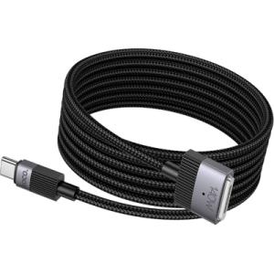 Кабель питания USB-C to Magsafe 3 1.0m black HOCO (6942007642088)