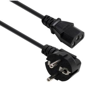 Кабель живлення C13 3.0m 1mm2 copper Vinga (VYPCC1331CU)