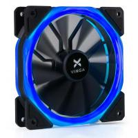 Кулер для корпуса Vinga LED fan-02 blue