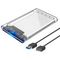 Карман внешний Dynamode 2.5" SATA HDD/SSD USB 3.0 Transparent (DM-CAD-25316)