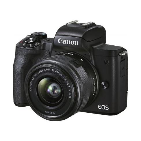 Цифровой фотоаппарат Canon EOS M50 Mk2 + 15-45 IS STM Kit Black