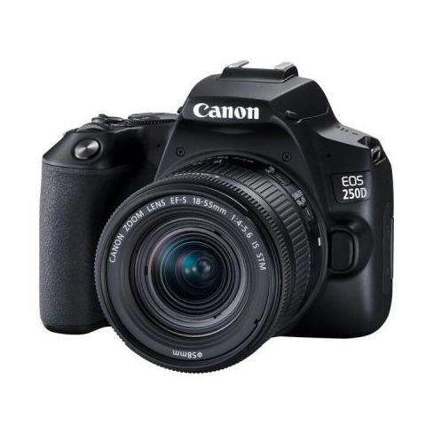 Цифровий фотоапарат Canon EOS 250D kit 18-55 IS STM Black