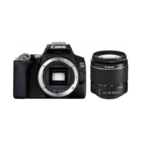 Цифровой фотоаппарат Canon EOS 250D 18-55 DC III Black kit