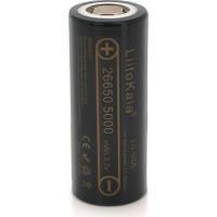 Аккумулятор 26650 Li-Ion 5000mAh (5100-5500mAh) 25A, 3.7V (2.5-4.2V), Black, 2шт в уп., ціна за 1шт Liitokala (Lii-50A / 23383)