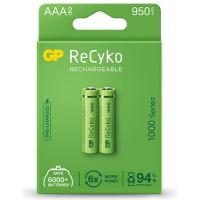 Акумулятор Gp AAA 100AAAHCE-EB2 ReCyko R03 950mAh * 2 (100AAAHCE / 4891199186554)