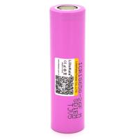 Аккумулятор 18650 Li-Ion 2600mah (2450-2650mah), 3.7V (2.75-4.2V), pink, PVC BOX Liitokala (Lii-26FM)