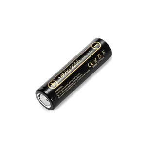 Аккумулятор 18650 2200mah Li-Ion, (2100-2300mah), 3.7V (2.75-4.2V), Blac Liitokala (Lii-22A)