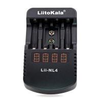 Зарядное устройство для аккумуляторов Liitokala 4 Slots, LED, Li-ion/Ni-MH/Ni-Cd/AA/ААA/AAAA/С (Lii-NL4)