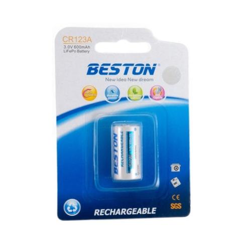 Акумулятор Beston CR123A (16340) 600mAh Lithium