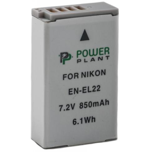 Акумулятор до фото/відео PowerPlant Nikon EN-EL22