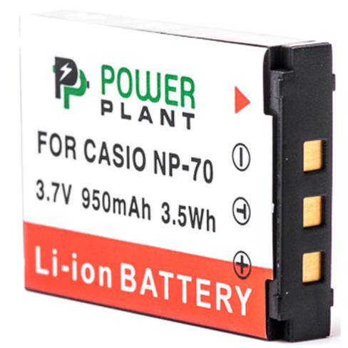 Акумулятор до фото/відео PowerPlant Casio NP-70