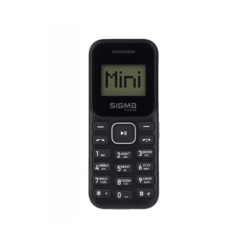 Мобільний телефон Sigma X-style 14 MINI Black