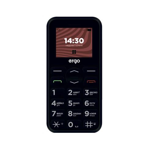 Мобільний телефон Ergo R181 Black