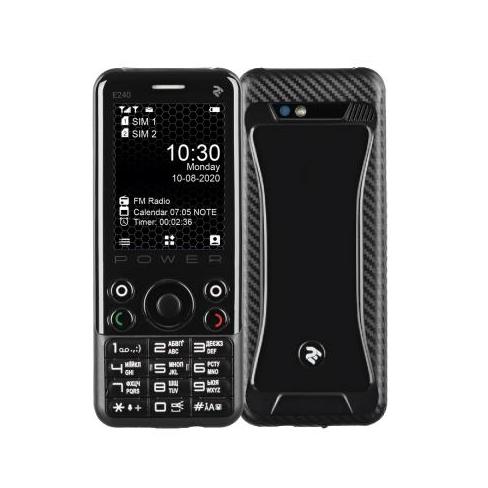 Мобільний телефон 2E E240 POWER Black
