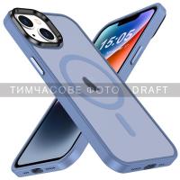 Чохол до мобільного телефона 2E Basic Apple iPhone 15 Soft Touch MagSafe Cover Light Blue (2E-IPH-15-OCLS-LB)