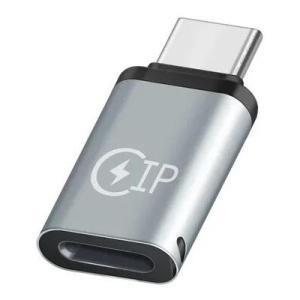 Переходник Lightning F to USB-C M gray XoKo (XK-AC-027)