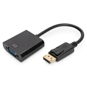 Переходник DisplayPort to VGA Digitus (AK-340403-001-S)