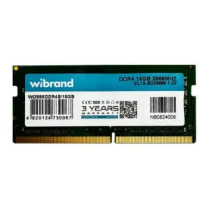 Модуль памяти для ноутбука SoDIMM DDR4 16GB 2666 MHz Wibrand (WI2666DDR4S/16GB)