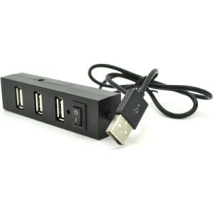 Концентратор Voltronic USB 3.0 to 4xUSB black (YT-HUB4-B)