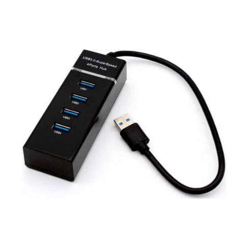Концентратор Voltronic USB 3.0 to 4xUSB black (NX-UH-303B)
