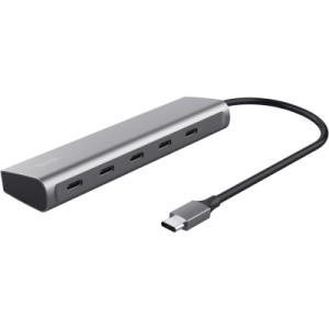 Концентратор Trust Halyx 5-Port USB-C Hub (25136)