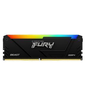 Модуль памяти для компьютера DDR4 16GB 3200 MHz Beast RGB Kingston Fury (ex.HyperX) (KF432C16BB12A/16WP)