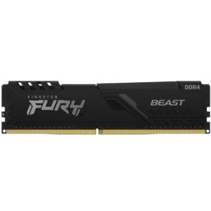 Модуль памяти для компьютера DDR4 16GB 3200 MHz Beast Black Kingston Fury (ex.HyperX) (KF432C16BB1/16WP)