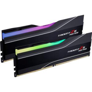 Модуль пам'яті для комп'ютера DDR5 48GB (2x24GB) 6000 MHz Trident Z5 Neo RGB Matte Black G.Skill (F5-6000J4048F24GX2-TZ5NR)