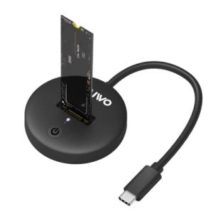 Док-станція для накопичувачів Maiwo M.2 NVMe/SATA SSD to USB3.2 Gen2 USB-C 10Gbps (K1698P2)