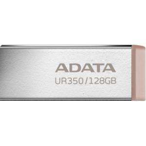 USB флеш накопичувач ADATA 128GB UR350 Silver/Beige USB 3.2 (UR350-128G-RSR/BG)