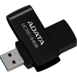 USB флеш накопитель ADATA 64GB UC310 Black USB 3.0 (UC310-64G-RBK)