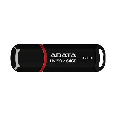 USB флеш накопитель ADATA 64GB UV150 Black USB 3.0 (AUV150-64G-RBK)