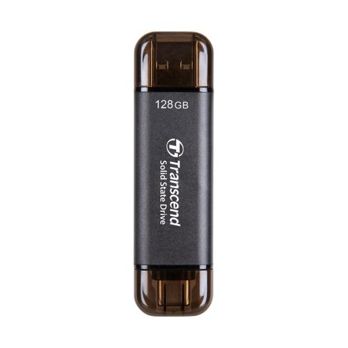 Накопичувач SSD USB 3.2 128GB Transcend