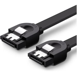 Кабель для передачи данных SATA 3 Data Cable 0.5m US217 Black Ugreen (30796)