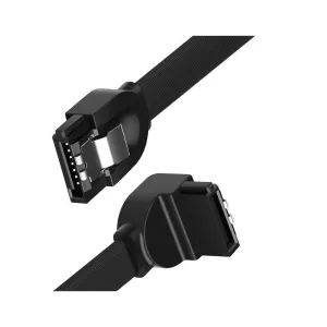 Кабель для передачі даних SATA 3 Data Cable 0.5m 90° corner US217 Black Ugreen (30797)