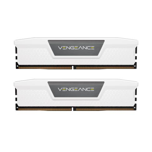 Модуль пам'яті для комп'ютера DDR5 64GB (2x32GB) 6000 MHz Vengeance White Corsair