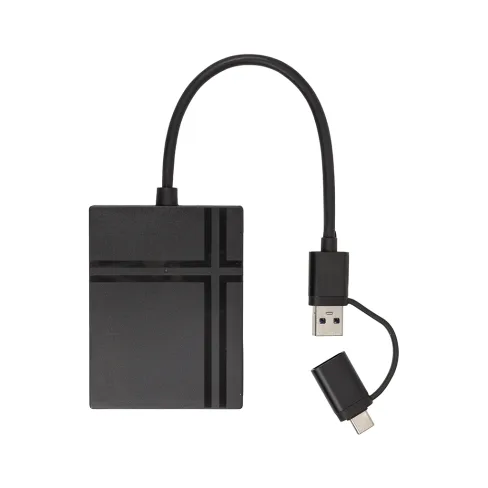 Считыватель флеш-карт HiSmart CF + SD + TF + MS + XD (CA913824)
