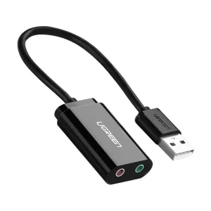 Звуковая плата Ugreen US205 black (30724)