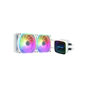 Система рідинного охолодження Enermax Aquafusion ADV 240 White ARGB (ELC-AQFA240-SQA-W)