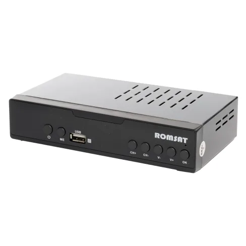ТВ тюнер Romsat DVB-T2, металл (T7070HD)