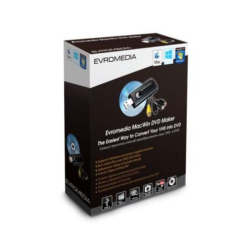 ТВ тюнер EvroMedia MacWin DVD Maker