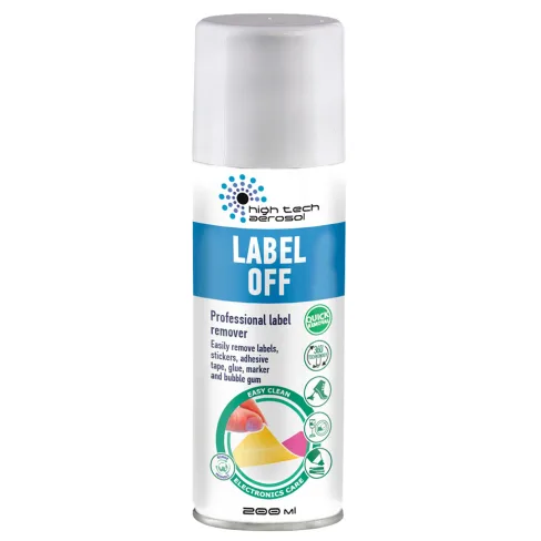 Спрей для очистки HTA LABEL OFF 200 ml (HTA6031)