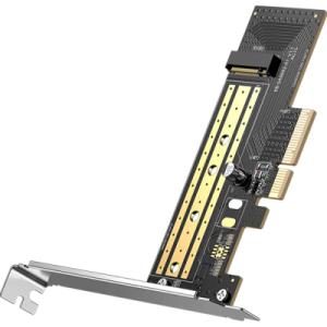Контроллер Ugreen PCI-E 3.0 for SSD M.2 (NVMe) x4 CM302 (70503)