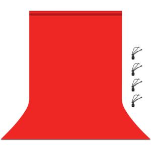 Фон Puluz PU5206R backdrop 3x6 m red (PU5206R)