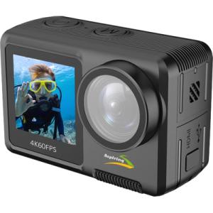 Экшн-камера Aspiring Repeat 4 ULTRA HD 4K DUAL SCREEN (86ASZE21PB)
