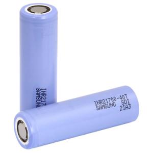 Аккумулятор 21700 4000mAh, 35A, 4.2/3.6/2.5V Samsung (INR21700-40T)