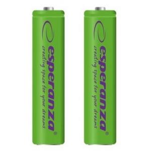 Акумулятор Esperanza AAA 1000mAh Ni-MH * 2 green (EZA101G)